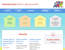 Tablet Screenshot of ms-bezrucova.cz
